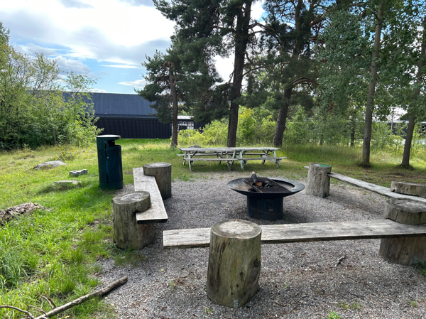 Grillplats vid Eggebygård