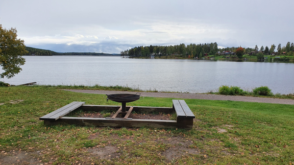 Utsikt mot vattnet