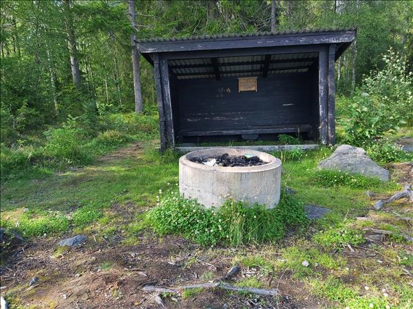 Vindskyddet sett framifrån