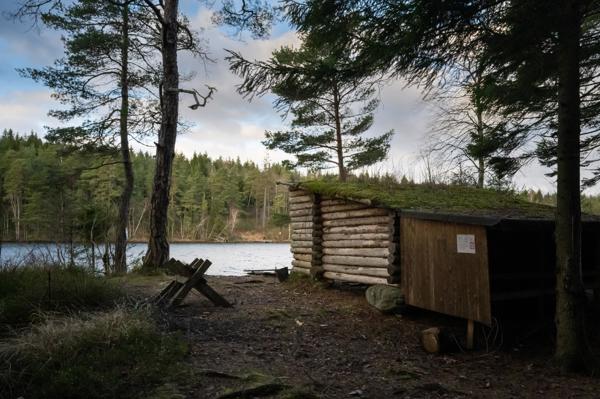 Vindskydd Lilla Lövsjön